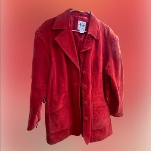 Red Suede Jacket